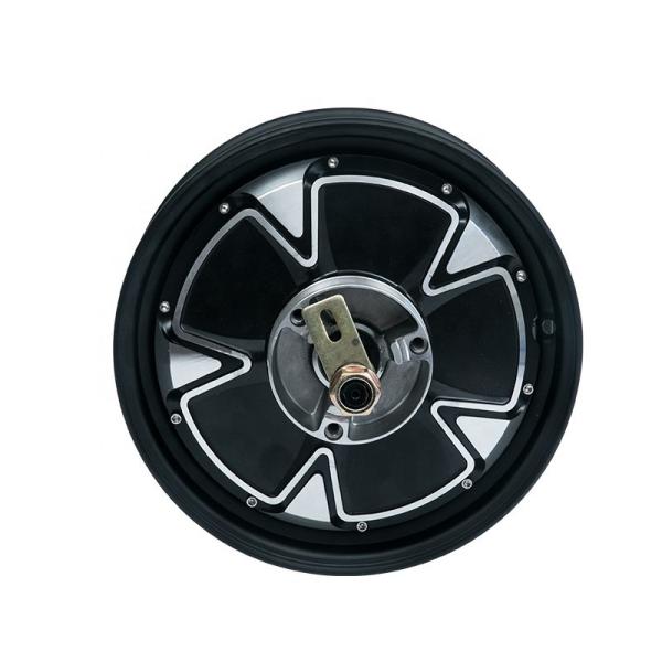 Peças de scooter de motocicleta de ciclomotor 48V - 60V 10 polegadas 1500W Motor elétrico de disco de freio