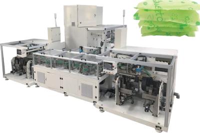 Diaper / Sanitary Napkin Counting Stacker 4-10pcs Counting Range Easy Operate