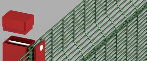 High quality 358 Maximum Security Wire Mesh Fencing for sale