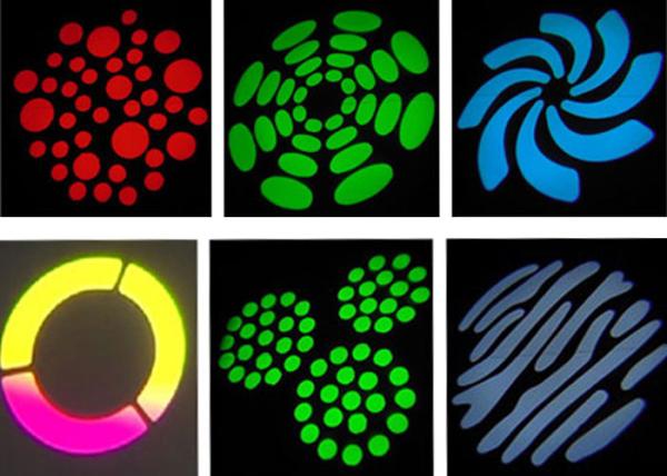 Cheap 60W Led Gobo Moving Light White Color Shell For Wedding / Church / Club Disco Party