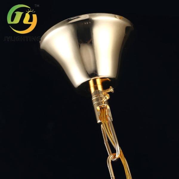 Lustre LED en cristal de style européen pour restaurant, salon, chambre à coucher, balcon, comptoir de bar, lampe suspendue