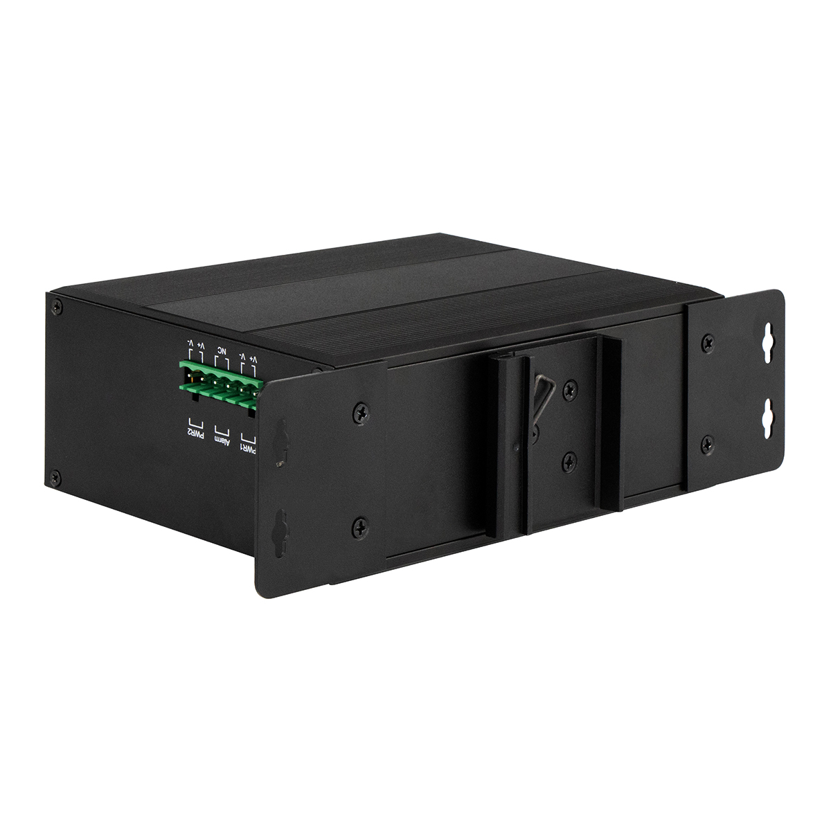 8 портов Fast Ethernet Industrial Network Switch Unmanaged SFP Fiber Din Rail установленный на CE