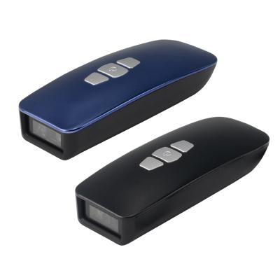 1D Mini Wireless Barcode Scanner Reader Bluetooth portátil com tela de exposição