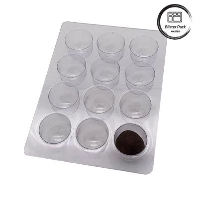 Sterile Individual Pill Blister Packaging Secure Tablet Containers for Medical Use