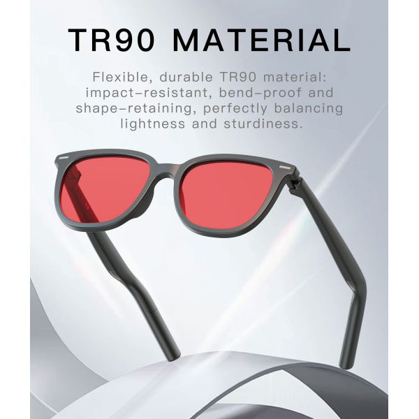 AG11 HD Mirror-like Color Change AI Smart Glasses Commuting, Outdoor, Office Voice Assistant App Control Real-time Translation