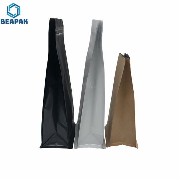Coffee Flat Bottom k Kraft Paper Stock Packaging Bags