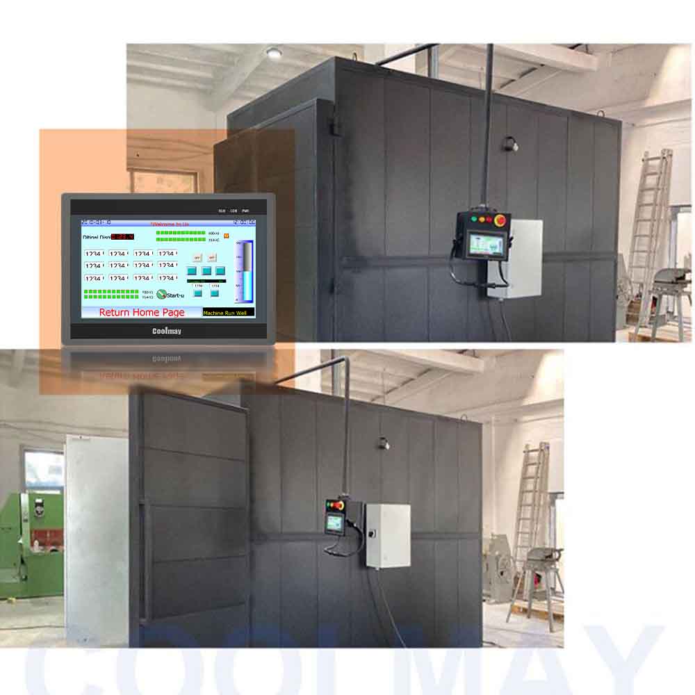 10 интегрированный дюймом PLC цвета PLC 60K HMI сопротивляющийся небольшой с дисплеем