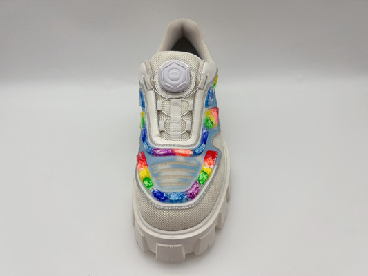 Chaussures de mode automne pour femmes avec couleur dorée rose nue