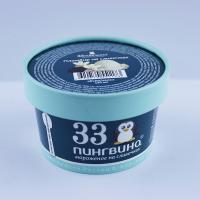 100 ml de gelados com tampa, papel impresso