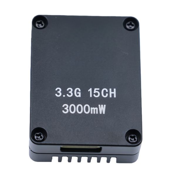 3.3GHz FPV Video Transmitter 5W Power 16 Channels For Stable Signal Drone VTX
