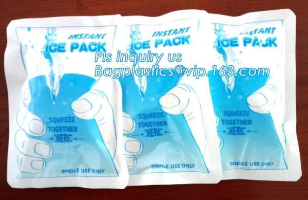 Sports Medicine Ice Bags, Flexible Ice Pack, Easy Seal Ice Cube Bags, Cool Bags & Ice Packs, First Aid Ice Pack, bagease