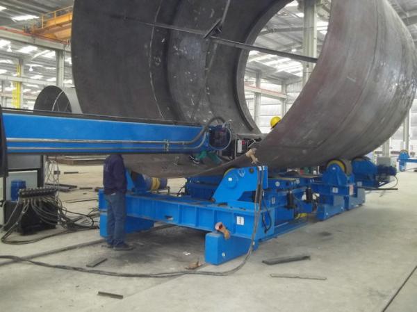 Movable Welding Turning Rolls For Tank , Fit Up Growing Line, Presssure Vessel Welding Rotator