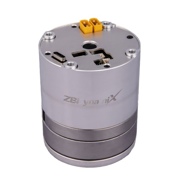 ZBDynamiX ZHA-R58-101-DNN-CO-I Integrated Harmonic Joint Actuator | 45 Nm Peak Torque, 101:1 Ratio, OD58 mm