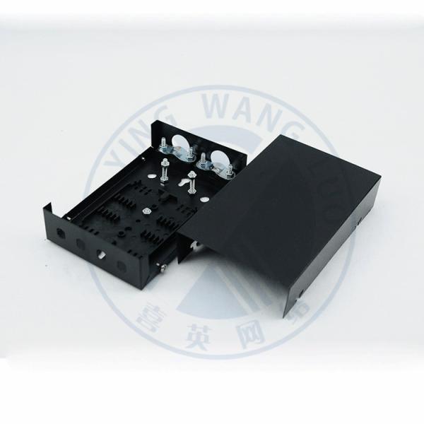 ST Type Mini Wall Outlet FTTx 4 core fiber optic termination wall box