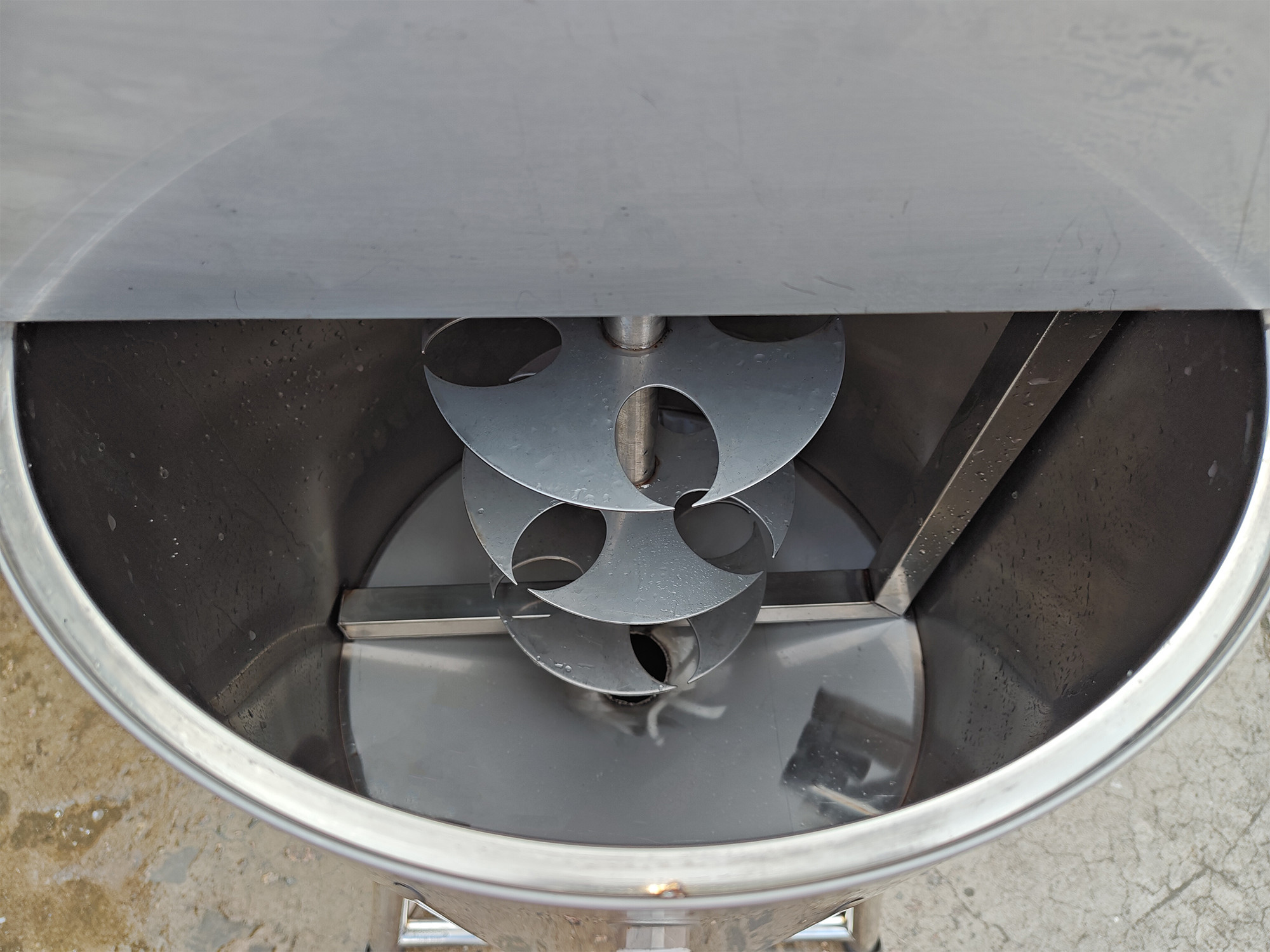 Stainless Steel Juice Beverage Milk Mixer Equipment Food Grade Water and Powder Mixer