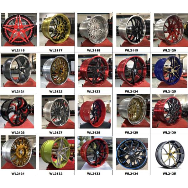 Customized Step Lip Forged Alloy Wheel 19 Inch For A5 A7 A8 GLE S65 C63