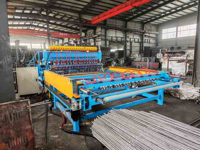 Transformer 160kva Mesh Width 2.4m Construction Mesh Panel Welding Machine
