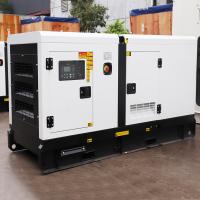 Gerador diesel da redução de ruído 24kw 30kva Weichai para o canteiro de obras