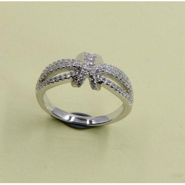 Pave Prong Heart Shape Wedding Band Ring 925 Silver CZ Eternity Band Rings Size 5-10 Sterling Silver Spoon Rings