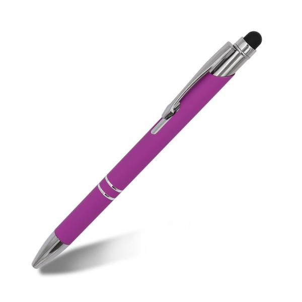 Un stylo à bille en aluminium classique à écran tactile de 1,0 mm