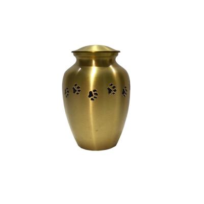 Tamanho personalizado da cor das urnas do animal de estimação profissional de bronze moderno algum logotipo disponível