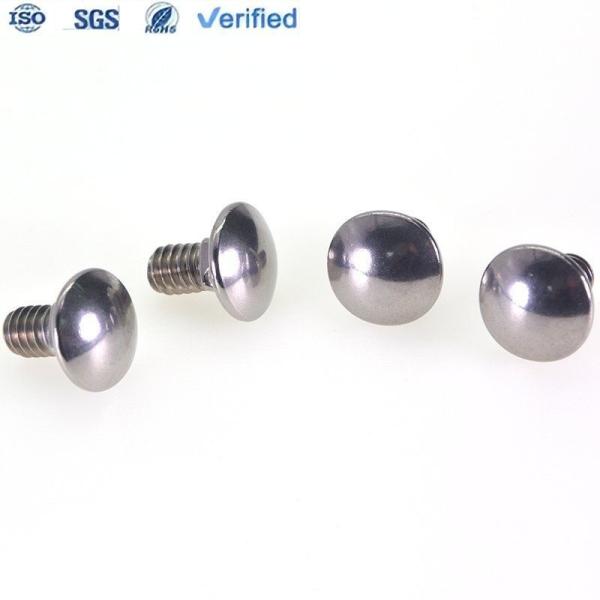 Tornillos de carruaje de cuello cuadrado de acero inoxidable DIN/ANSI 2-100mm