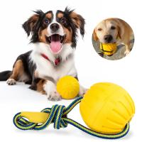 7cm 9cm Boules en mousse pour chiens EVA Jouets à mâcher pour animaux flottants Jaune pourpre sur mesure
