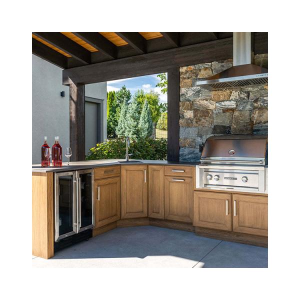 Modern Simple Design Stainless Steel Kitchen Cabinet Outdoor