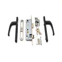 Home Office Aluminum Lever Door Handle with key lock OEM ODM Service