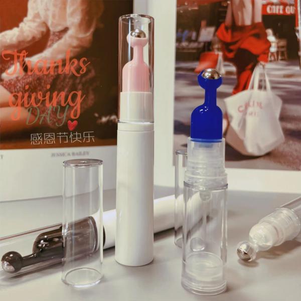 JL-RL006 Roll On Bottle Plastic Eco Friendly Refilled Eye Serum 6ml 10ml 12ml 15ml