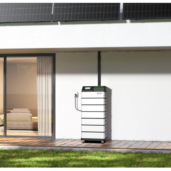 Almacenamiento de batería apilable Smart 40KWH LiFePO4 para almacenamiento de energía doméstica apilada