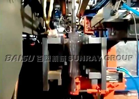 0 - 750ML Pvc Bottle Making Machine , Pvc Blowing Machine With Hydraulic System SRB50D-2C