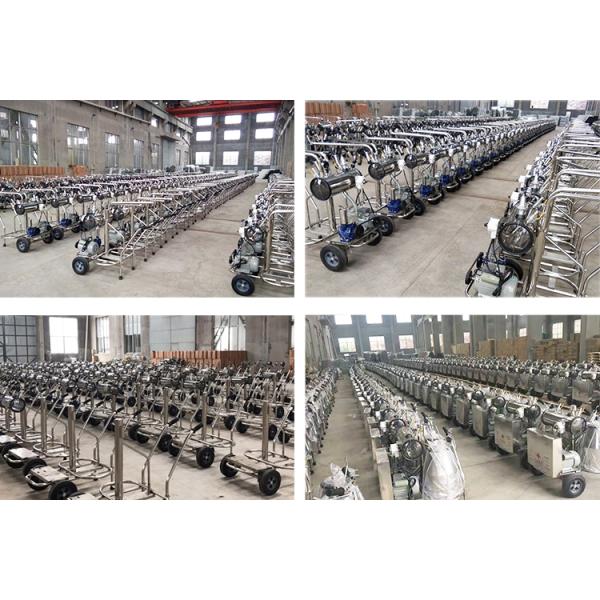 Доильщик коровы доя машины ведра электрического вакуумного насоса двойной портативный