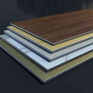 Maple Wooden Exterior PVDF Aluminum Composite Panel Cladding
