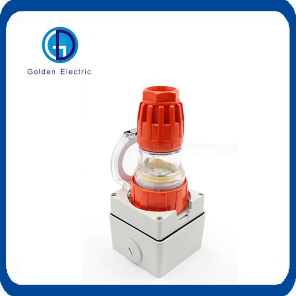 250V IP66 Gd-56ai Série Industrial Área de Água Proof Plug Quadrado 3-Pin Proof Plug