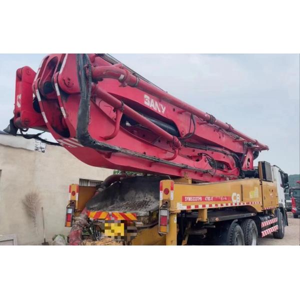 2019 SA Ny 47m Concrete Pump Truck with High Productivity on Mercedes Benz Chassis