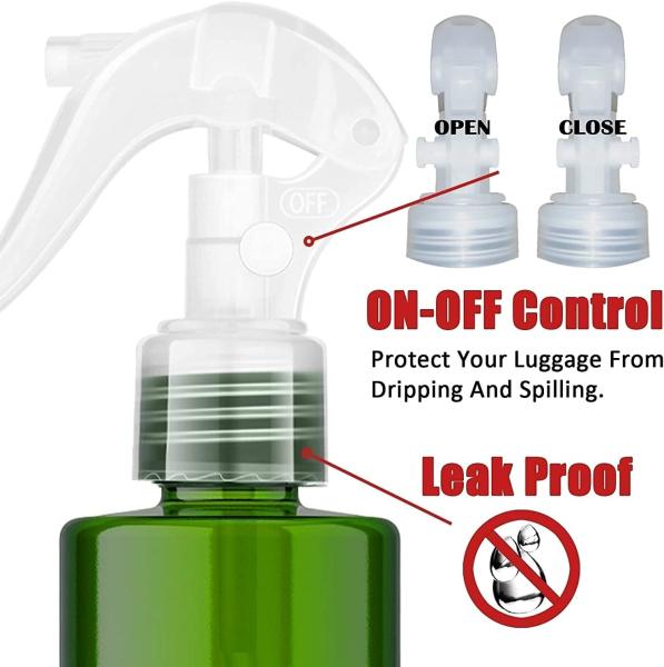 Colorful Plastic Spray Bottle For Hair Premium Leak-Proof Travel Bottles  UV Protection  BPA Free Multi Purpose