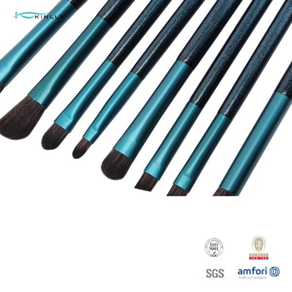 Coleção sintética durável da escova da composição do cabelo da fundação 12PCS