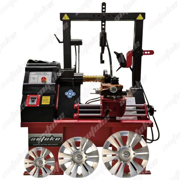 Automatic Hydraulic Wheel Rim Straightening Machine with 10-26 Inch Hub Range and 1.5KW Power
