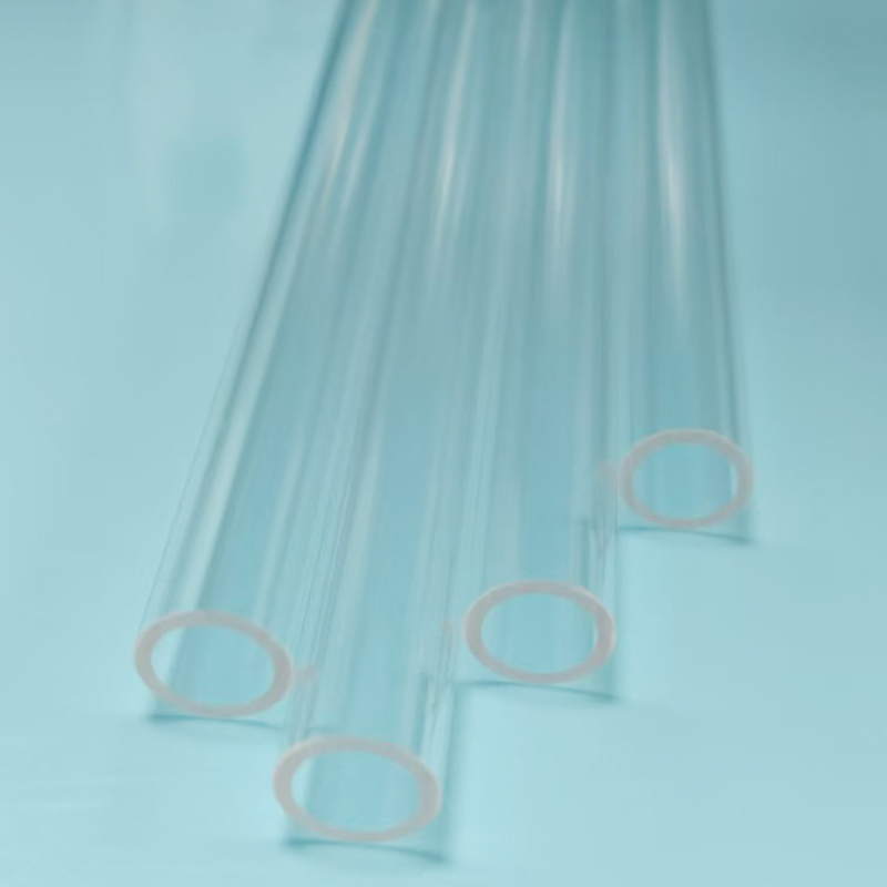 Round Clear Fused Quartz Tubing OD 7mm ID 5.25mm Length 84mm Borosilicate 3.3 Laboratory