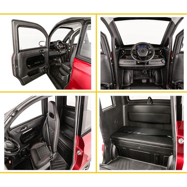 EEC COC Certificate 2200W motor ev car fully enclosed vehicles new energy mini electric car