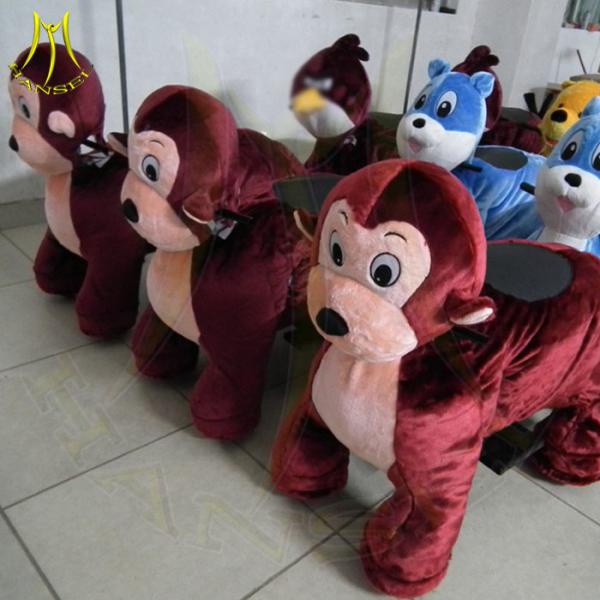 Hansel durable material battery coinchina fun equipment baby toys electric motor car moving animals battery operated
