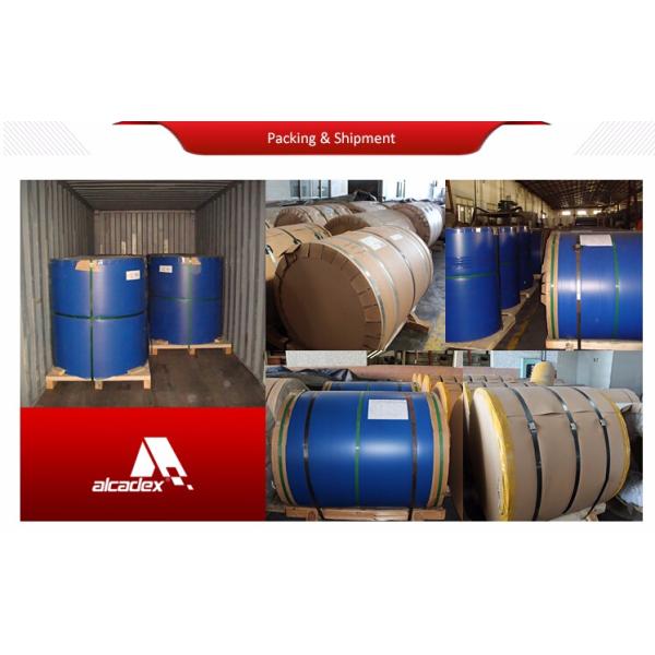 Цвет ASTM покрыл ширину катушки 2400mm алюминиевого сплава T351 7020