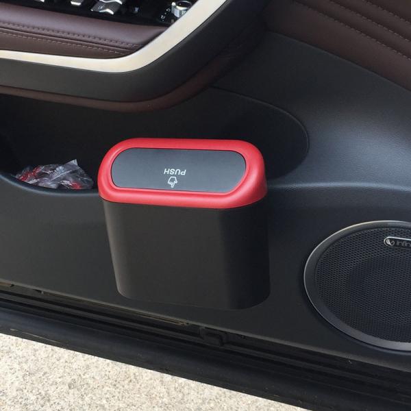 Door Hanging Storage Bucket Cartoon Multi-functional Front Umbrella Storage Artifacts Car Contents Portable Car Trash Can