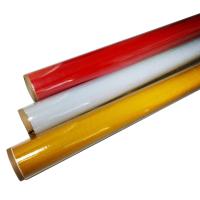 Hi Viz High Intensity Reflective Vinyl Sticker Retro Reflective Sheet Roll Pour le cône de circulation