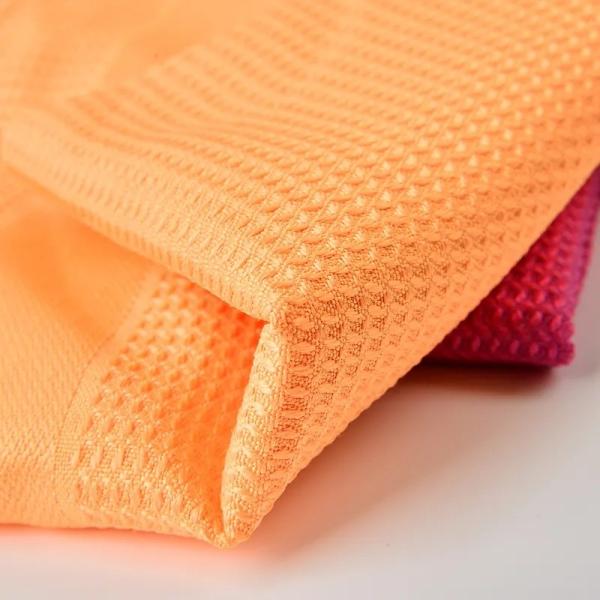 350GSM Microfiber Waffle Kitchen Towel 40x60cm Absorbent Lint-Free