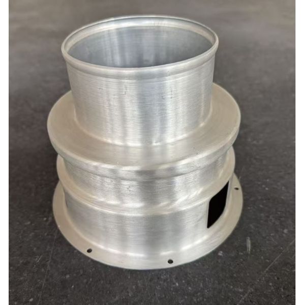 Custom Aluminum Spinning Parts with Laser Cutting and Stamping Fabrication for Precision Tool Parts