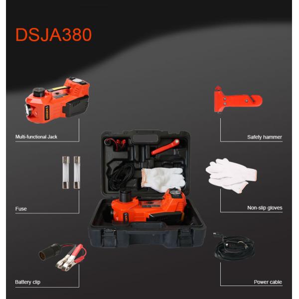 DINSEN 3 в 1 многофункциональное электрическое гидравлическом 12v поднимают домкратом, насос inflator и свет.