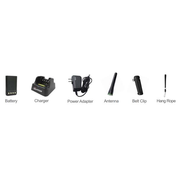 TH629 DMR Двустороннее радио с поддержкой одночастотного ретранслятора и Excera Easy Trunk