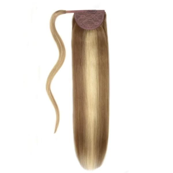 Full Payment Raw Virgin Cuticle Aligned Hair Ponytail 10A 12A Grade Natural Straight